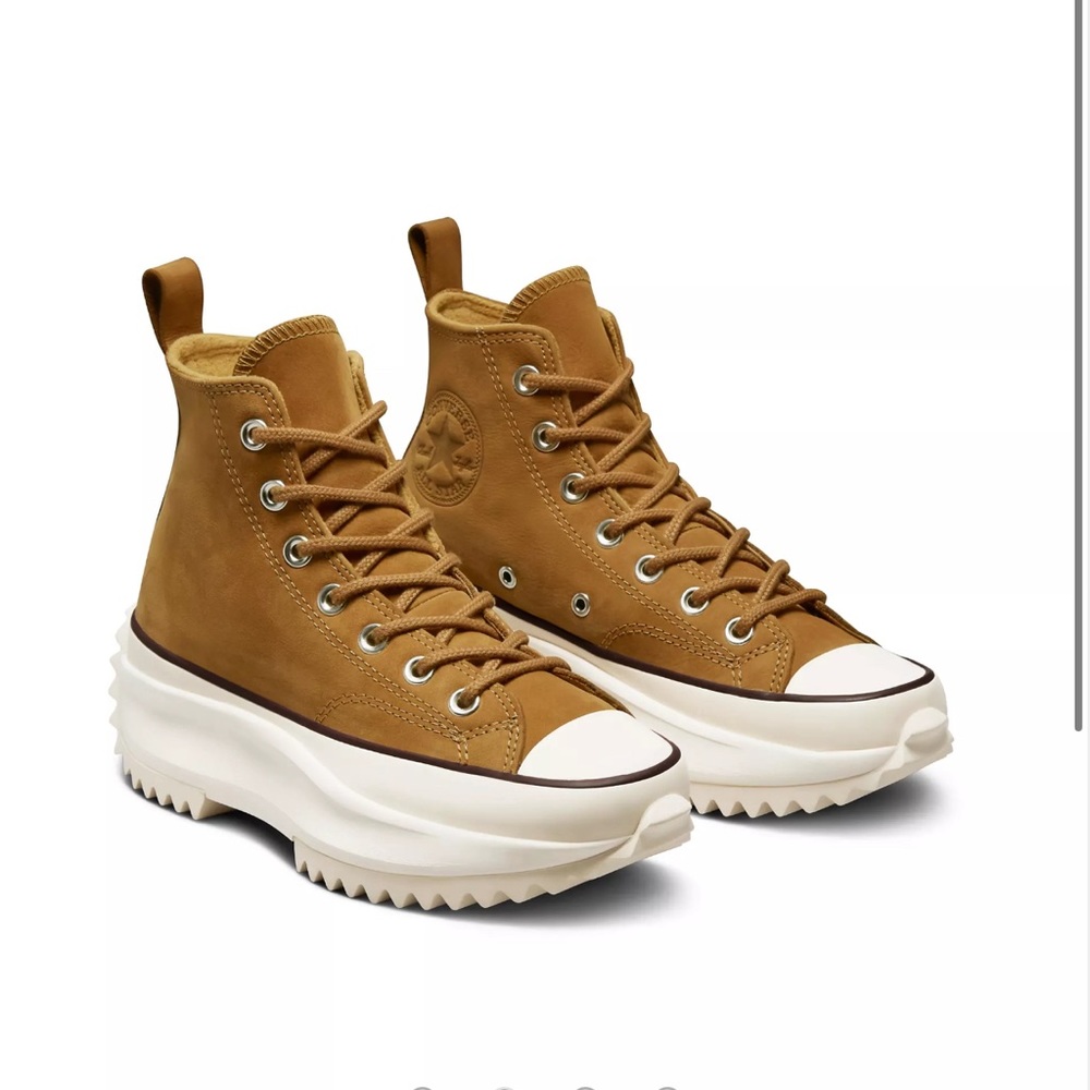 Converse Cold Fusion Run Star Hike Platform Sneakers - Wheat size 8.5 W/ 7 M